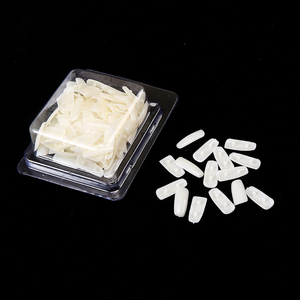 100 faux ongles en acrylique remplaçables pour la pratique, l'entraînement et la présentation de modèles d'art des ongles - Product Image 5