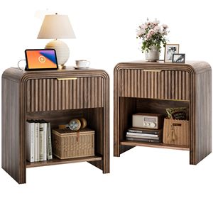 SENYU Decor <b>Stand</b> Two Tier Storage Display <b>Stand</b> for Living Room Bedside - Product Image 6