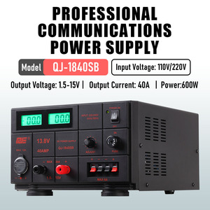 50A จ่ายไฟสำหรับเดสก์ท็อปขนาดกะทัดรัดอเนกประสงค์ปรับได้9-15V ตัวแปลงกระแส AC-DC13.8สวิตช์เปลี่ยนได้แบบเปลี่ยนได้ปลั๊กแอนเดอร์สัน - Product Image 3