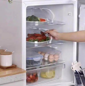Cubierta de Plástico para Alimentos, Contenedores de Alimentos Seguros, Cubierta Transparente para Restaurantes Buffet, Tapa Redonda - Product Image 3