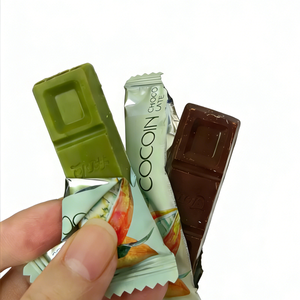 Barras de Chocolate Negro Personalizadas, Dulces de Chocolate con Sabor a Matcha/Leche, Bocadillos en Caja, Barras de Chocolate Compuesto Favoritas de los Niños - Product Image 2