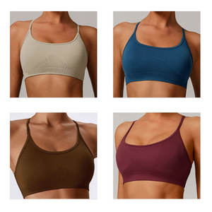 سترة حمالة صدر رياضية ملونة عالية المرونة خفيفة الوزن قابلة للتنفس للنساء - Product Image 2