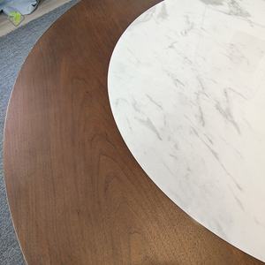 卸売モダン8席レストランキッチンスクエアカウンタートップイエローとホワイトこちらルーム家具6席こちらテーブルスーツ - Product Image 6