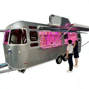 Remolque de Comida Multifuncional de Acero Inoxidable y Aluminio con Puesto de Dulces, Gran Venta - Product Image 2