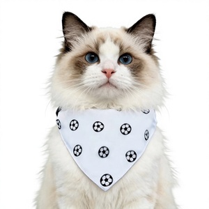 Pañuelo triangular transfronterizo para mascotas, de una sola capa, para <span class=keywords><strong>perros</strong></span> y gatos, tipo babero, <span class=keywords><strong>toalla</strong></span> antideslizante para todas las estaciones - Product Image 4