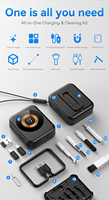 Kit de nettoyage ultra-efficace pour clavier, kit de nettoyage pour PC avec brosse rigide, outil de nettoyage pour ordinateur portable pour clavier et écouteurs