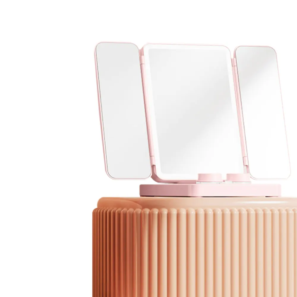 Venda quente espelho cosmético LED Makeup Mirror com lentes de contato laváveis