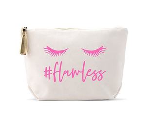 Pochette en toile personnalisée pour bijoux cosmétiques, petit sac de rangement pour pièces de monnaie/argent avec fermeture éclair en coton - Product Image 4