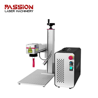 Machine de gravure laser couleur JPT 60W pour bijoux, acier, métal, aluminium, titane, cuivre, machines de marquage laser à fibre