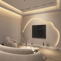 Bande LED COB haute densité 528 LED/m 12V 24V blanc chaud blanc froid à découpe libre pour la décoration intérieure et commerciale