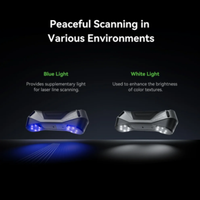 Scanner 3D Creality CR-Scan Raptor, 7 lignes laser bleues parallèles, numérisation couleur pleine palette 24 bits