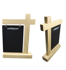 Tân Châu biểu tượng tùy chỉnh nhà hàng thanh gỗ <span class=keywords><strong>menu</strong></span> bảng đen A4 A5 Mini bảng đen acb0073 - Product Image 3