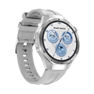 2025 New Men Sports Smartwatch 1.46" Round Screen 3D Menu Display 4GB Large Memory Double Strap <b>Waterproof</b> Smart Watch DT5 Pro - Product Image 5