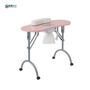 <span class=keywords><strong>Table</strong></span> de <span class=keywords><strong>manucure</strong></span> <span class=keywords><strong>pliante</strong></span> Portable, rose, avec pieds en fer, 1 pièce - Product Image 1