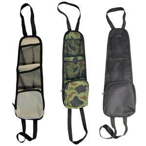 Organizador lateral de almacenamiento de asiento automático para coches, bolsa colgante de Material Oxford con bolsillo de malla para teléfonos y soporte para bebidas - Product Image 3