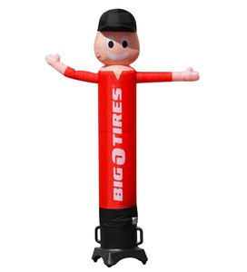 Đèn LED Quảng Cáo Inflatables 2.5M Air Dancers Puppets Abraham Sky Dancer Inflatable Skydancer Tube Man Balloon Với Blower - Product Image 1