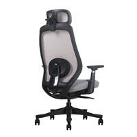 Nouvelle Chaise de Bureau Exécutive Premium en Maille, Pivotante, Ergonomique, Confortable, avec Support Lombaire Rembourré, pour Directeur