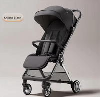Poussette de poche modèle léger pliable pour nouveau-nés et enfants de 0 à 3 ans, peut s'asseoir et se coucher