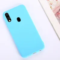 Coque en silicone pour Samsung galaxy A10 A10E A20 A20E A30 A40 A50 A70 S A01 A02S A11 A21 A31 A41 A51 A71 coque arrière en TPU souple