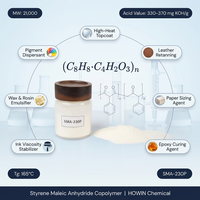 CAS 9011-13-6 Résine Copolymère SMA de Qualité Encre Haute Pureté, Dispersant de Pigment, Poudre à Faible Poids Moléculaire et Haute Compatibilité