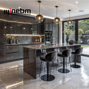 Gabinetes de Isla de <span class=keywords><strong>cocina</strong></span> de acero inoxidable personalizados gratis, muebles de <span class=keywords><strong>cocina</strong></span> de aluminio extraíbles, Armarios con asa - Product Image 3