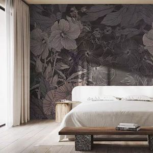 Murale Floreale Extra Large di Alta Qualità su Misura per Bagno e Camera da Letto, Impermeabile e Facile da Installare - Product Image 2