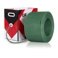 Câbles réseau Ethernet blindés UTP FTP SFTP Cat6 Cat 6 en cuivre pur massif CCA PVC LSZH PE TPE, boîte de 305 m (1000 pi)