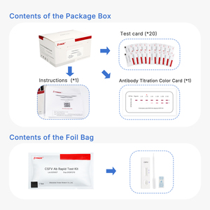 Rapid Test Kit for Classical Swine Fever Virus <strong>Antibody</strong> <strong>Detection</strong> Veterinary Instrument for Pig CSFV Ab - Product Image 2