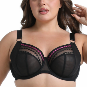 Grossiste en mode personnalisée, lingerie sexy et élégante pour femmes matures, larges bandeaux, <span class=keywords><strong>soutien</strong></span>-<span class=keywords><strong>gorge</strong></span> à grande taille - Product Image 1
