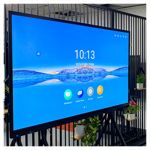 65/75/86/100 pulgadas pantalla 4K tablero inteligente pantalla táctil Digital escuela enseñanza Panel plano pizarra interactiva - Product Image 2