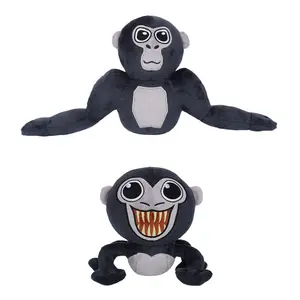 Popular 25cm Gorilla Tag Monkey Plush Toys Stuffed Animals Gorilla Dolls Festival Gift for Friends Kids