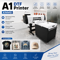 Machine d'impression textile XM A1, imprimante directe sur film pour la production de vêtements personnalisés, t-shirts, textiles, 24 pouces, imprimante DTF