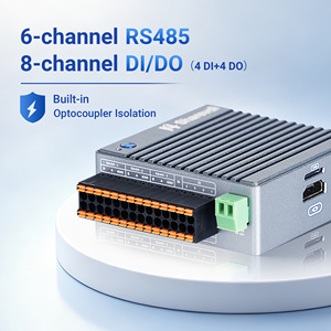 Industrielles Embedded Edge Gateway Mini-<span class=keywords><strong>PC</strong></span> RK3566 2GB RAM 16GB <span class=keywords><strong>EMMC</strong></span> Optisch Isoliert 6 RS485 4DI/DO RJ45 Ubuntu 22.04 - Product Image 2