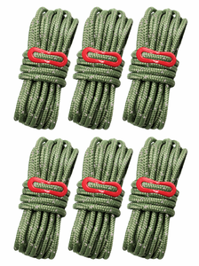 Cordon de fixation réfléchissant 4 mm, réglable et pratique, avec tendeur pour tentes de camping et abris extérieurs contre le vent. - Product Image 1