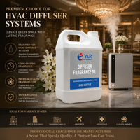 Huile parfumée de thé blanc de haute qualité, longue durée, pour diffuseur HVAC, huile parfumante pour l'air ambiant, pour hôtels de luxe, centres commerciaux et bureaux