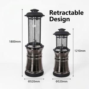 Chauffage au gaz portable pour la maison, en acier inoxydable, pour l'hiver, pour terrasse extérieure, pour hôtel - Product Image 5