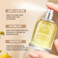 Meilleur Vente Parfum Vegan Cheveux Spray Huile d'Argan Marocaine Protection Thermique Cheveux Brume Parfum Pour Femmes