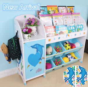 Coffre à jouets moderne <span class=keywords><strong>pour</strong></span> enfants et animaux Boîte de rangement à glissière propre Chariot organisateur de bacs en <span class=keywords><strong>plastique</strong></span> <span class=keywords><strong>pour</strong></span> chambre à coucher Armoire modulaire à étagères - Product Image 3