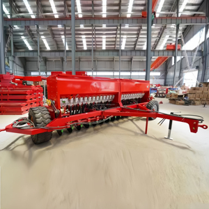 Oferta Especial: <span class=keywords><strong>Sembradora</strong></span> Agrícola de Tracción para Tractor, Máquina de <span class=keywords><strong>Siembra</strong></span> <span class=keywords><strong>Directa</strong></span> para Trigo, Arroz y Alfalfa, de 24 Filas y Doble Disco Alto - Product Image 2