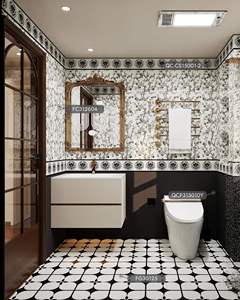 Ubin Dinding Lantai Porselen Buatan Tangan 150x300mm Desain Modern Rustic Matte untuk Kamar Mandi Halaman Ruang Tamu - Product Image 2