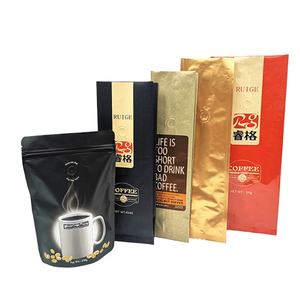 Doypack Mylar สีดำด้านถุงเก็บอาหารถุงยืนขึ้นพร้อมซิปล็อคบรรจุภัณฑ์อลูมิเนียมฟอยล์สำหรับการจัดเก็บและการเก็บรักษาอาหาร - Product Image 5