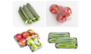 Machine d'emballage automatique de film étirable PE <span class=keywords><strong>pour</strong></span> aliments frais, vente directe usine, deux tailles au choix - Product Image 6