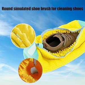 Bolsa de Lavado de Zapatos Reutilizable de Poliéster para Lavadora y Secadora - Product Image 3