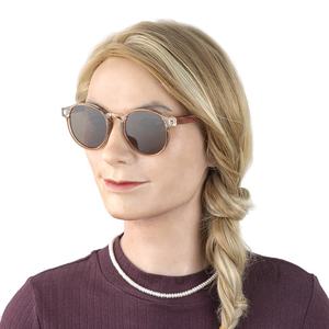 Круглые классические деревянные Солнцезащитные очки женские очки для женщин и девочек подарок оптом поляризованные мужские солнцезащитные очки для женщин - Product Image 3
