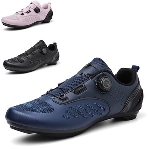 Cycling Shoes For Men And Women With Self Locking System Breathable Mesh Upper EVA Rubber Sole T09 - Product Image 1