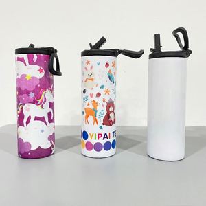 20Oz Skinny Vacuum Insulated Sublimation Straight Sport Tumbler With Flip Top Lid for Diy Printing - Product Image 3