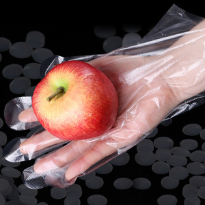 Disposable Film Gloves Transparent 1.2mm Thickness 40-60 Pcs Pack For Household Use - Product Image 3