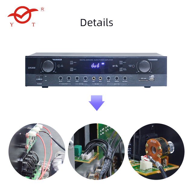 YATAO Professional Home Theater 80w Amplifier with Low Price