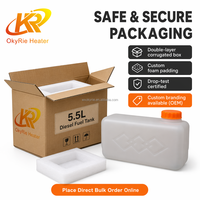Fabricant chinois OkyRie, réservoir de carburant de 10 L, kit de raccordement complet pour chauffage au diesel pour camping-car