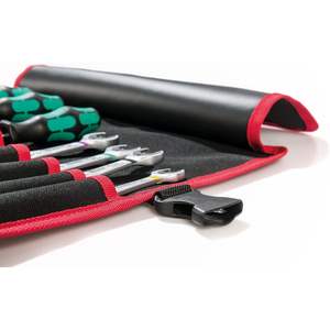 Sac à outils Parat, 15 poches, doublure en nylon, couleur rouge, fermeture à boucle, rangement universel pour outils - Product Image 5